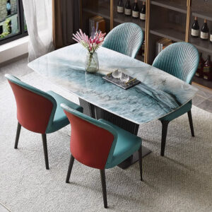 Designer Natural Marble Dining Table